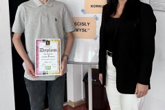 Laureat konkursu kuratoryjnego - Ścisły umysł